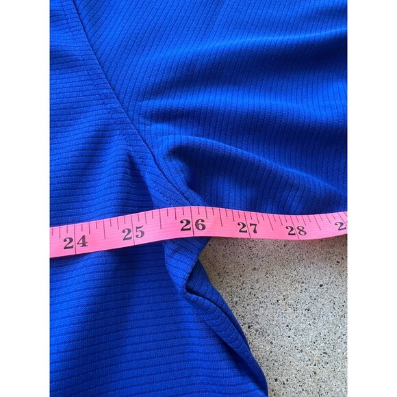 Under Armour Mens Blue 3XL HeatGear Polo Golf Shirt Loose Fit T3 - Picture 4 of 5